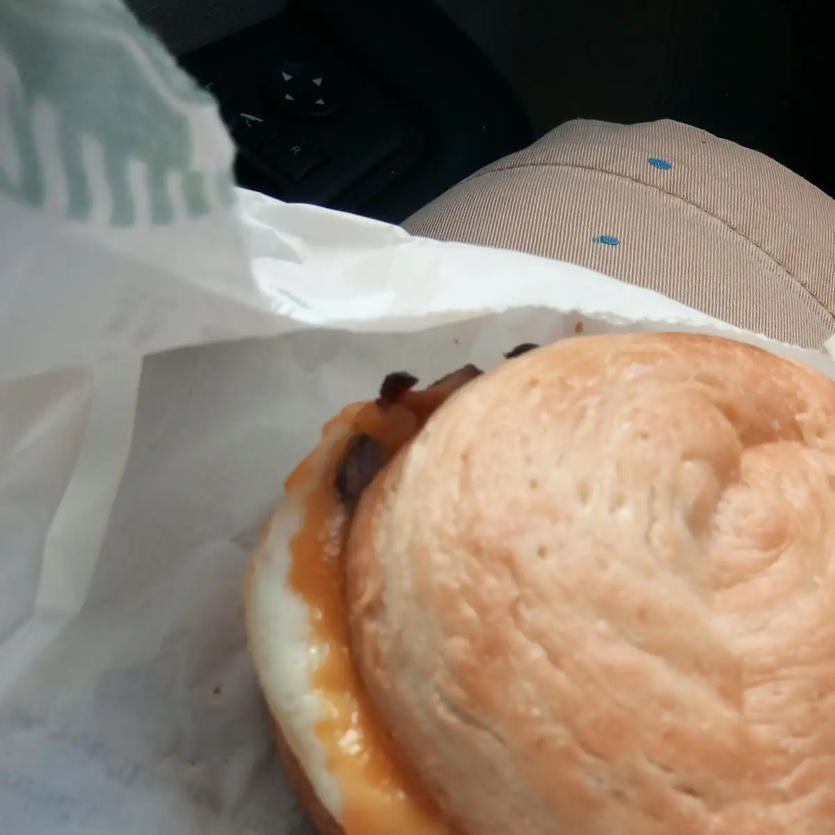 Bacon Gouda & Egg Breakfast Sandwich