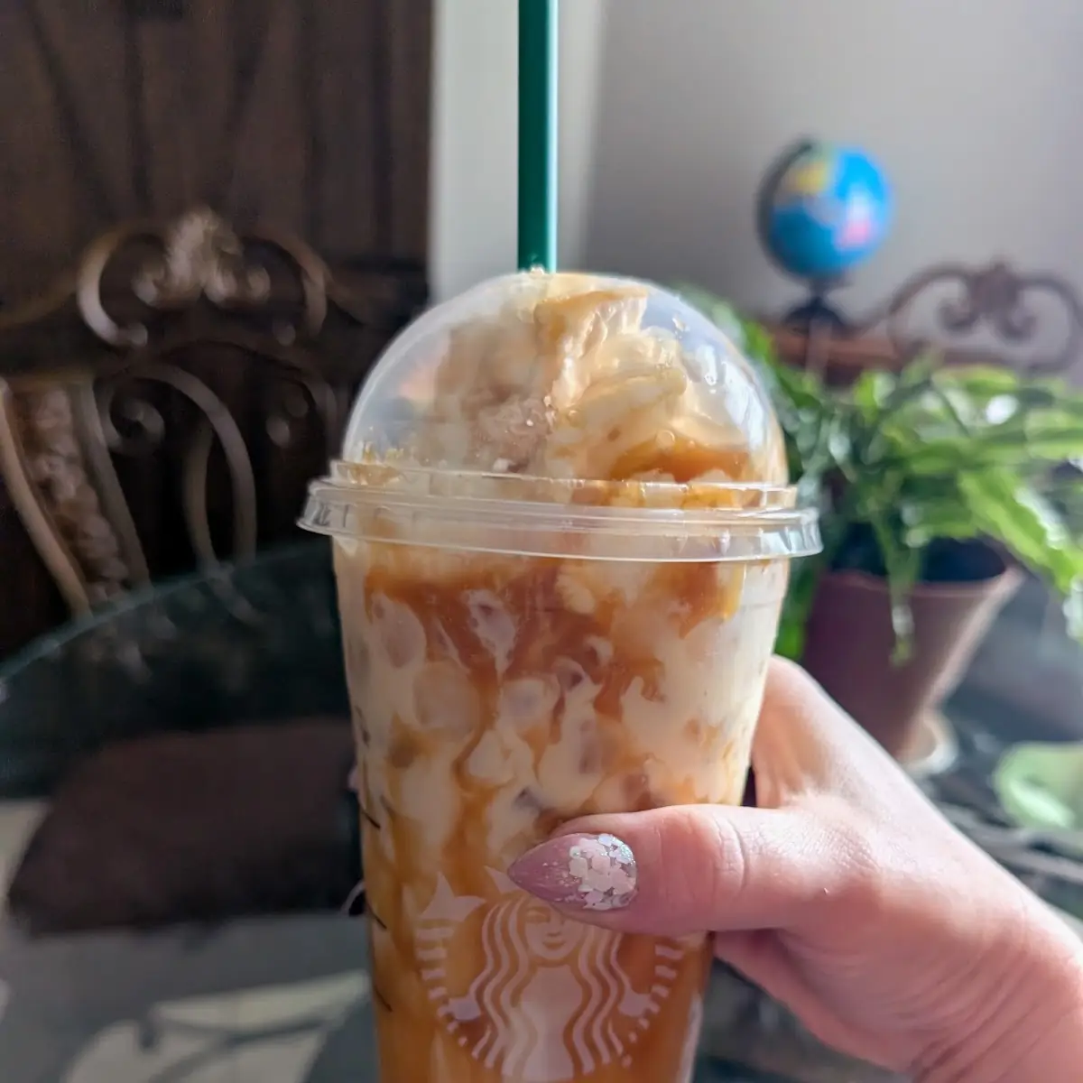 Iced Caramel Cloud Macchiato