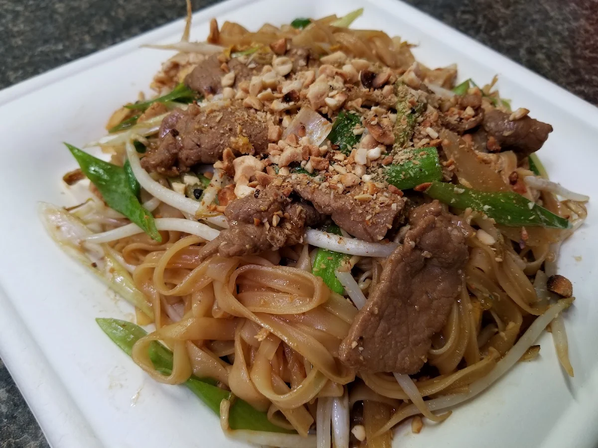 Beef Pad Thai, Food Stop Richmond
