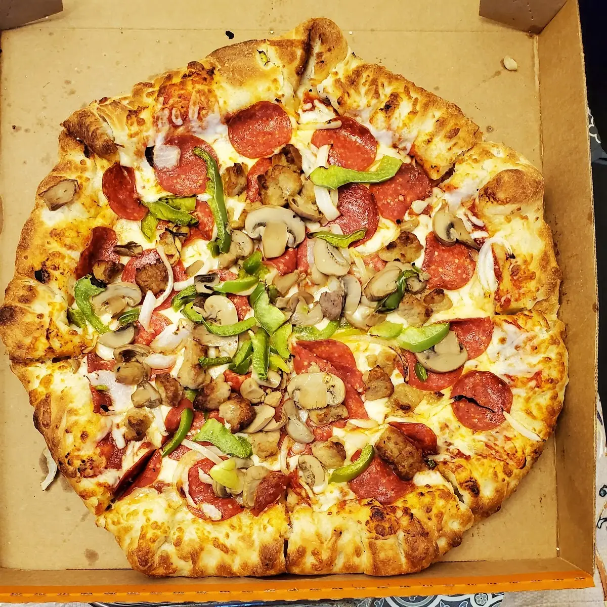 Supreme Stuff Crust Pizza