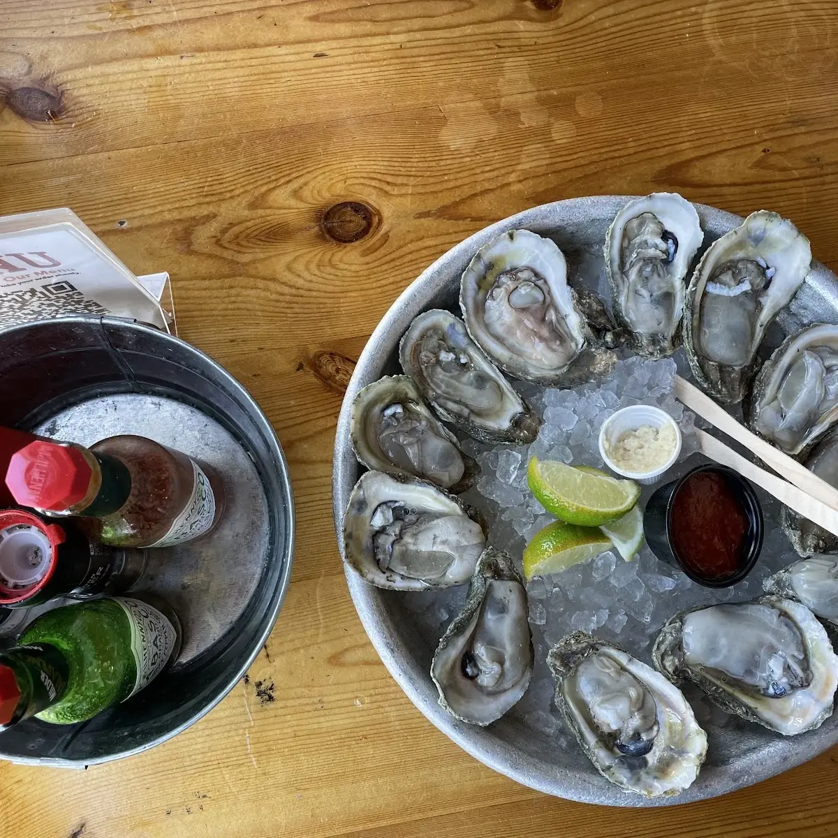 Raw Oysters on the Half Shell