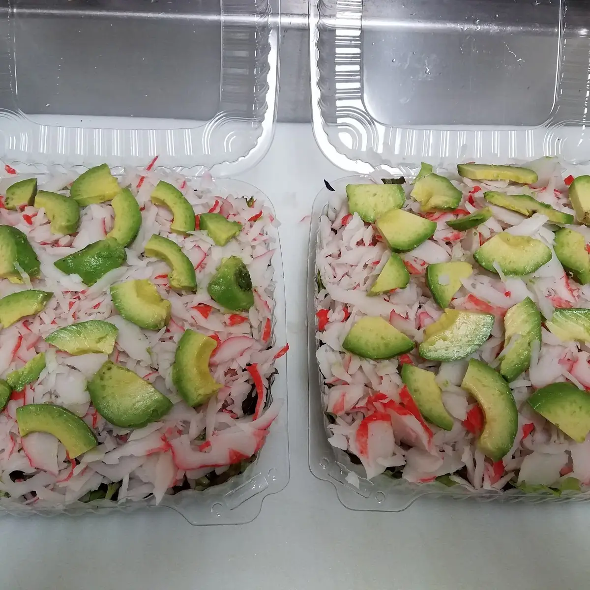 Imitation Crab & Avocado Salad or Sandwich