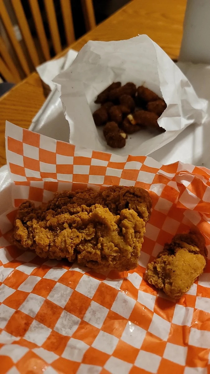 Chicken Fingers & Deep Fried Cheese Curds