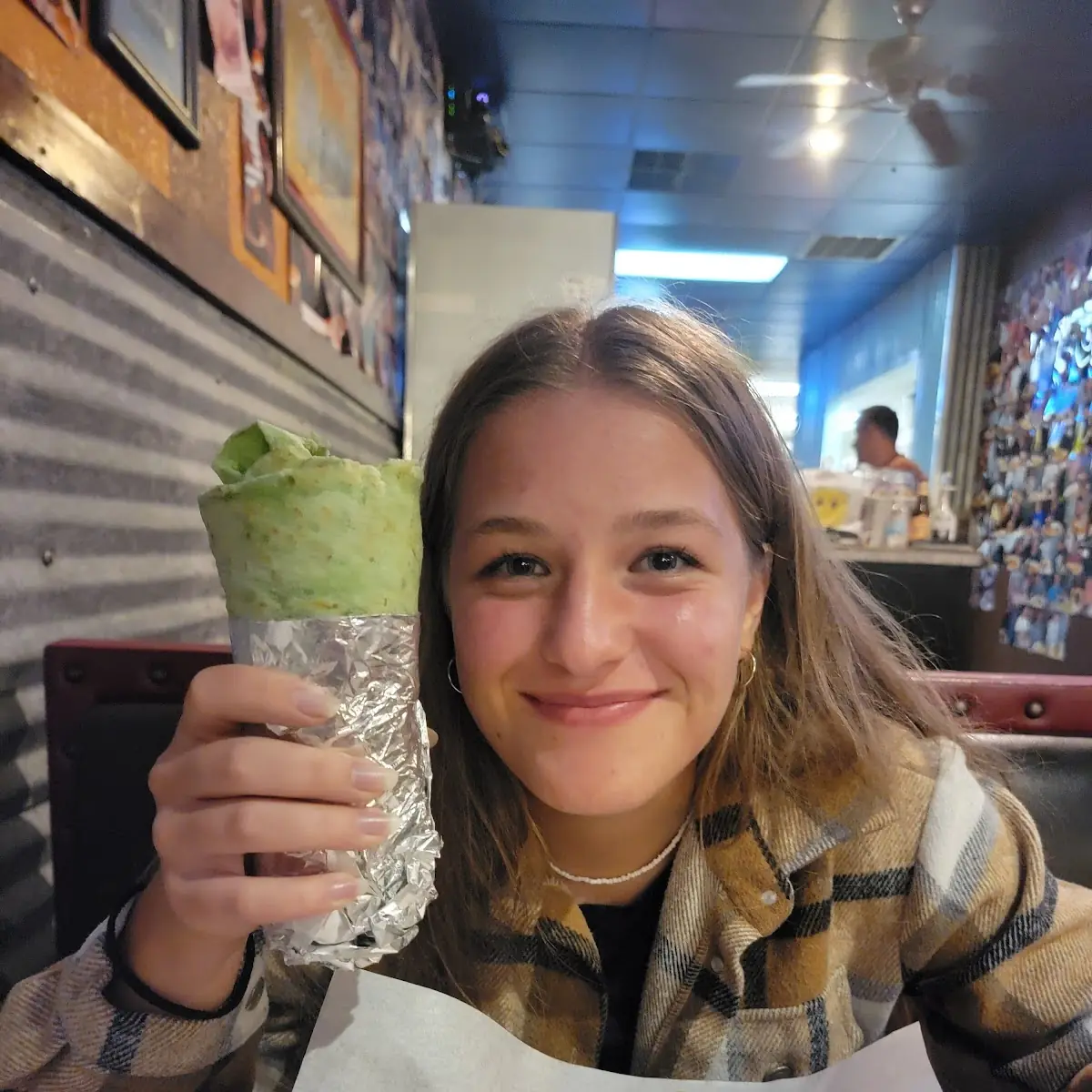 Burger Wrap Spinach Tortilla