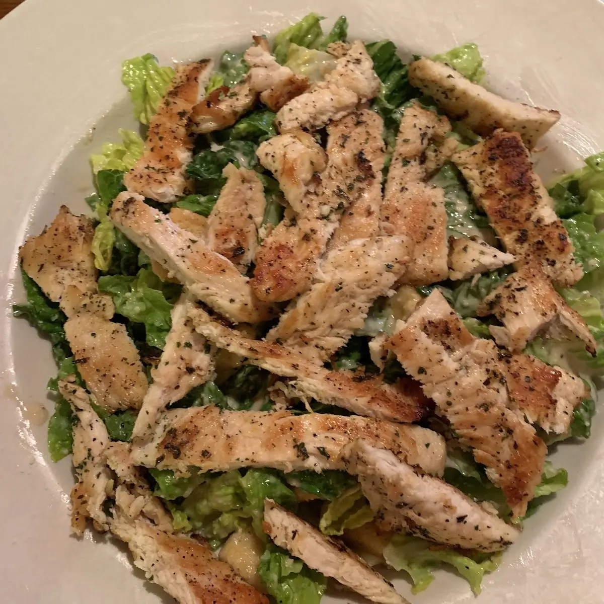 Grilled Chicken Caesar Salad