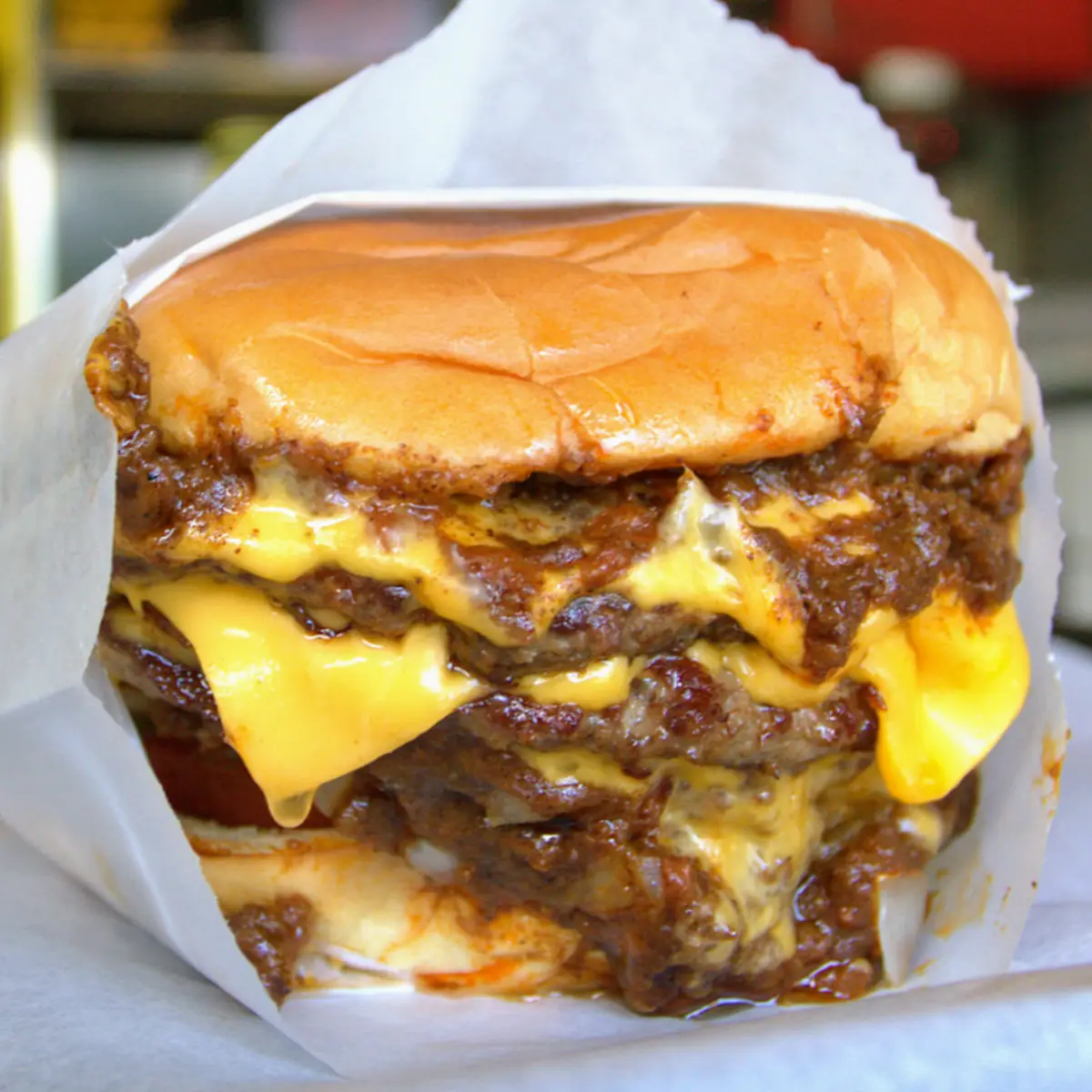 Triple Cheeseburger