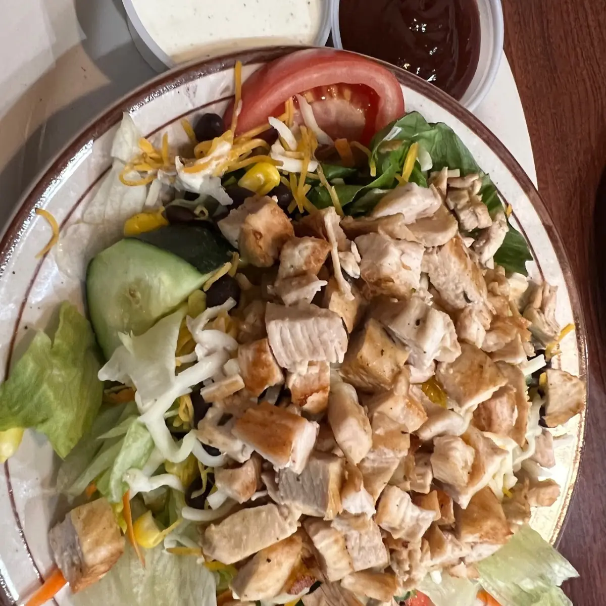 Barbecue Chicken Salad