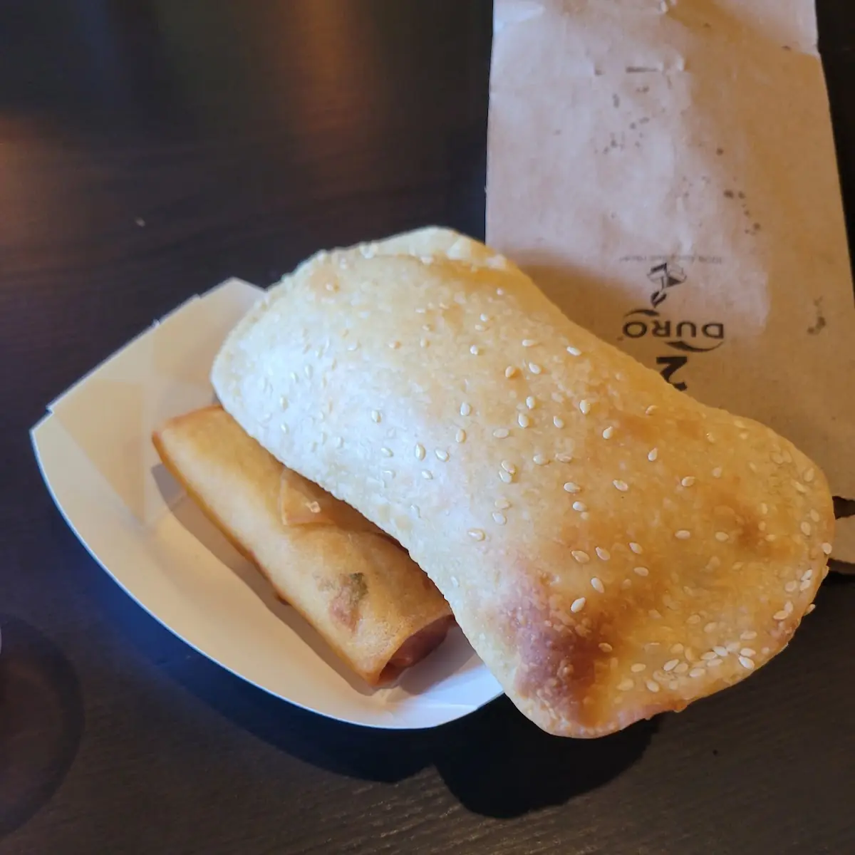 Egg Roll Pocket Biscuit