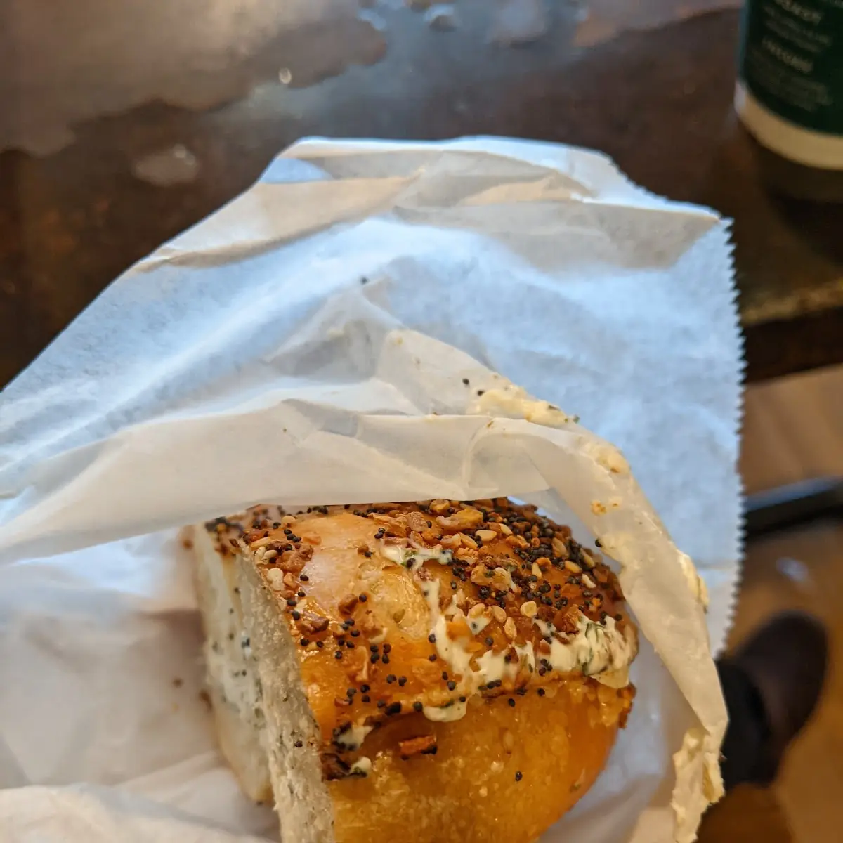 Cream Cheese Bagel
