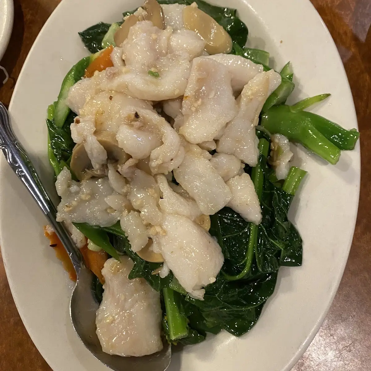 Fish Fillet w Chinese Broccoli