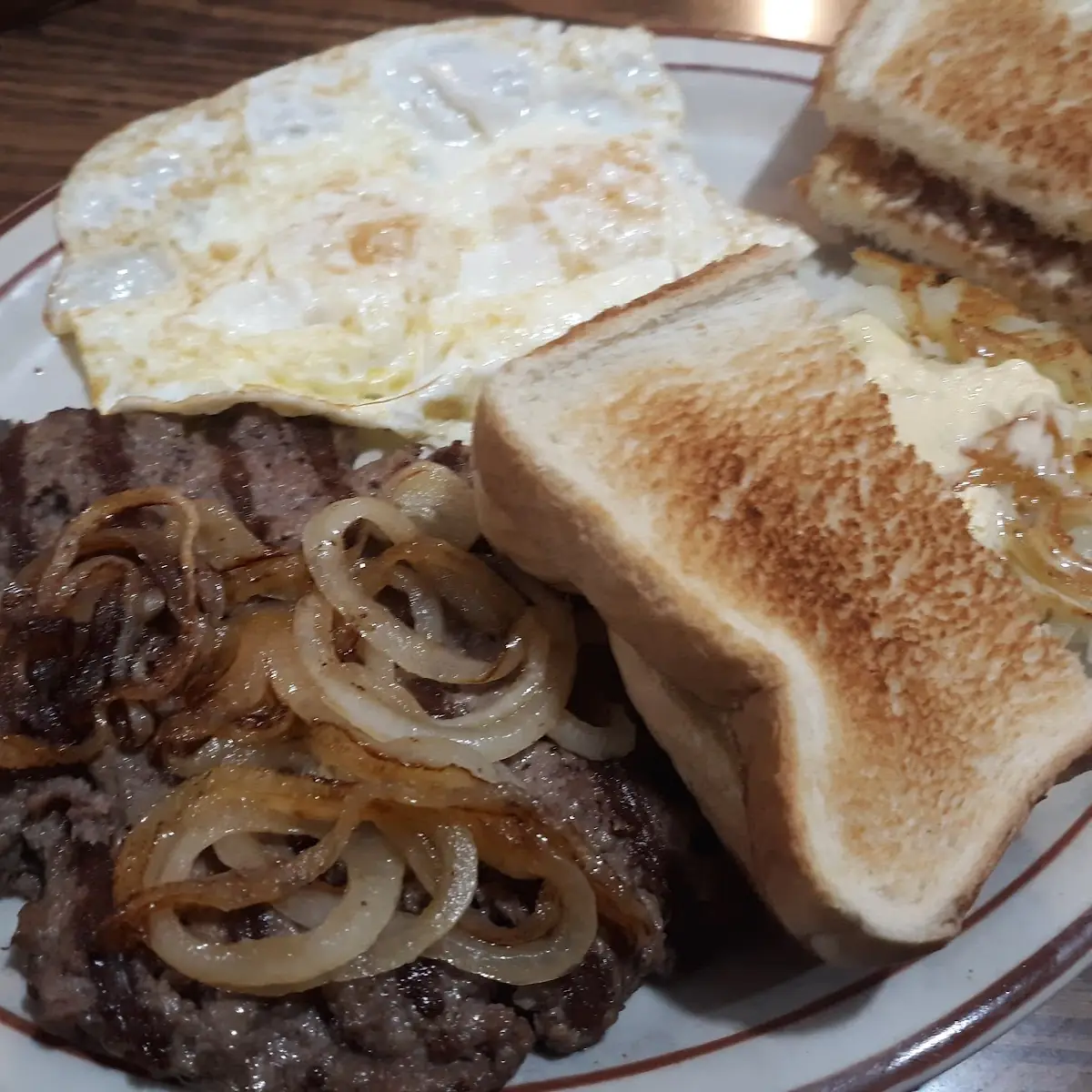 Senior 4 Oz Hamburger Steak