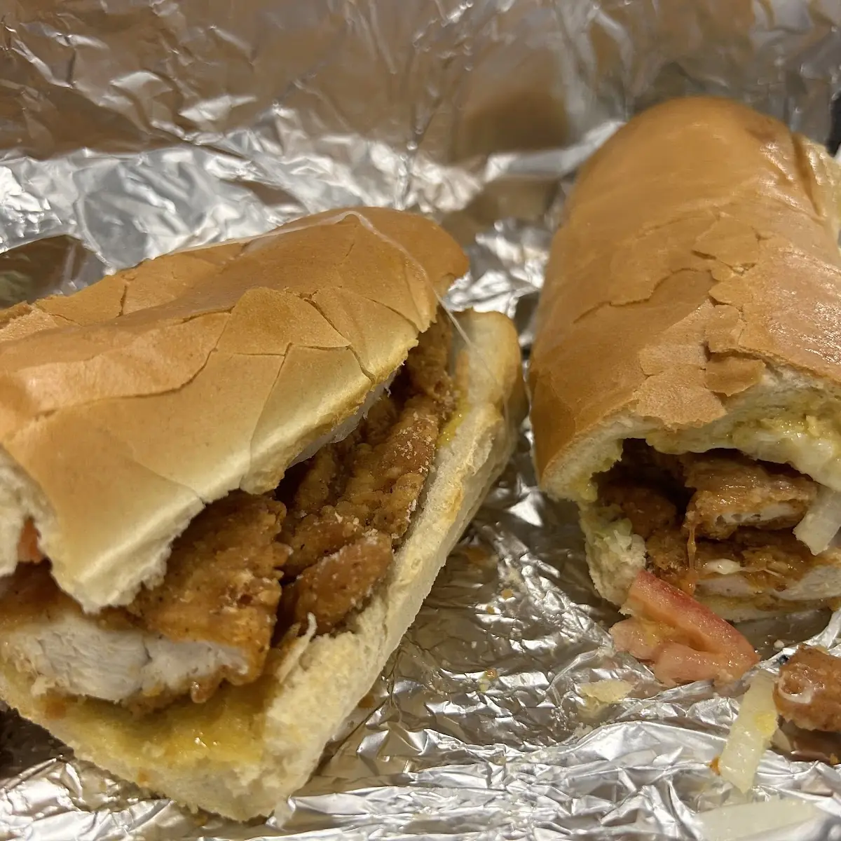 Honey Mustard Chicken Hoagie