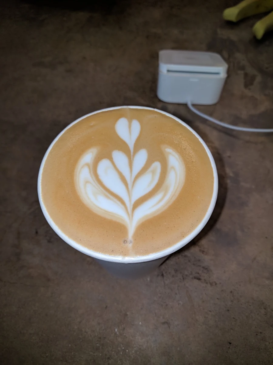 Latte with Almond Milk