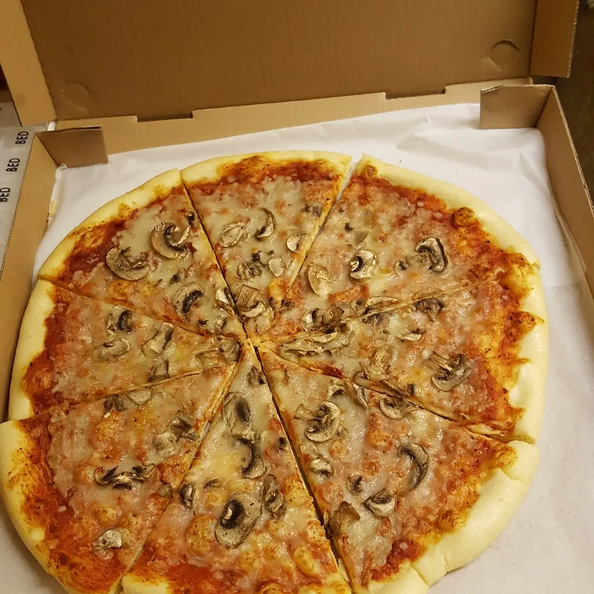 Mushroom Pizza
