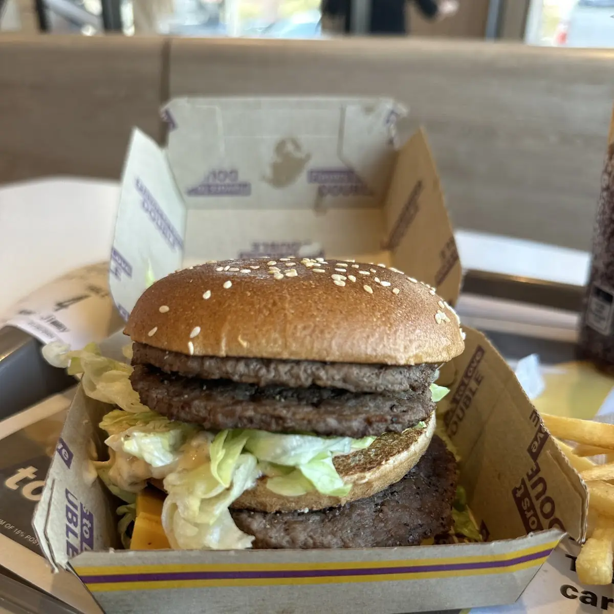 Double Big Mac and Cheese
