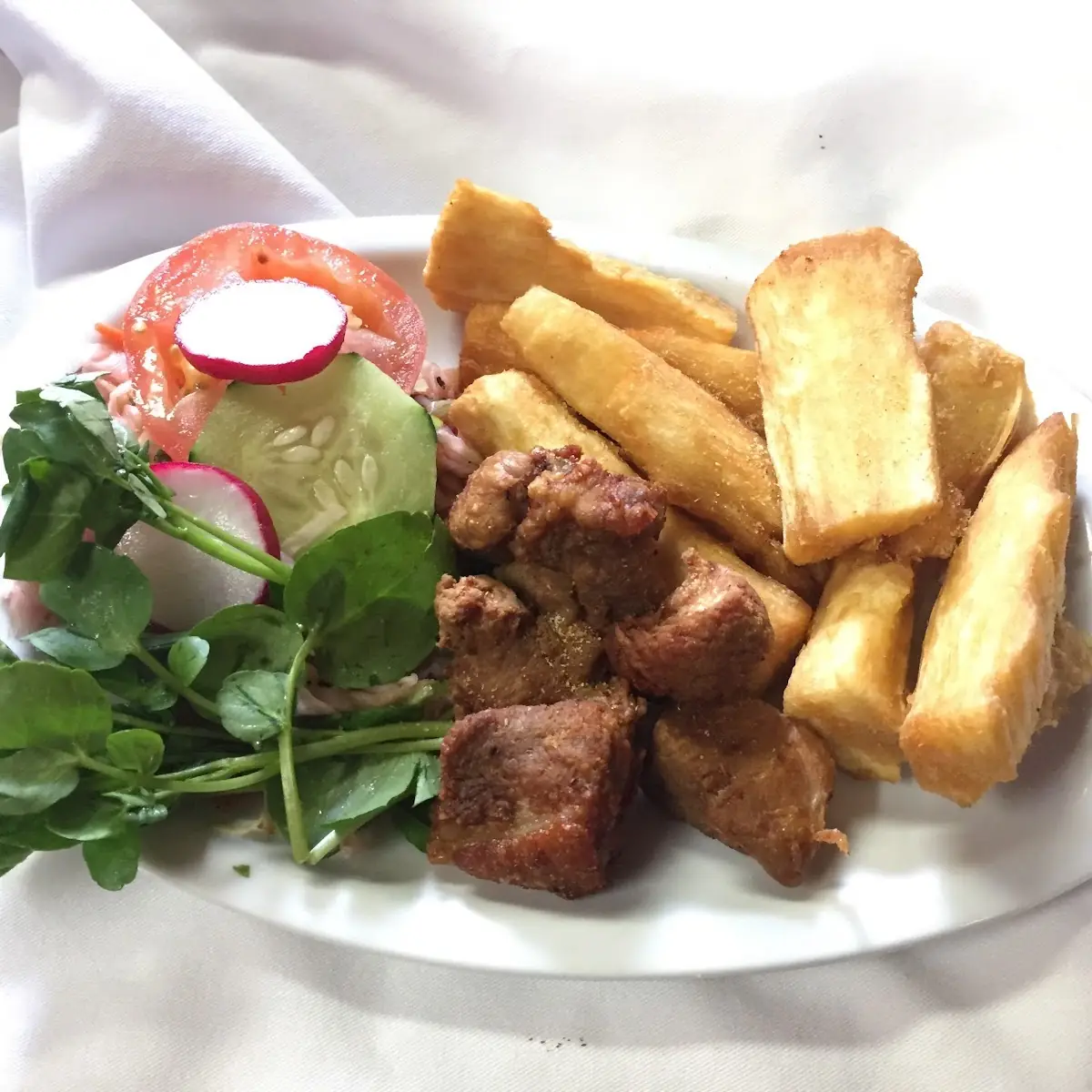 Yuca Frita Fried Yuca Root Cassava