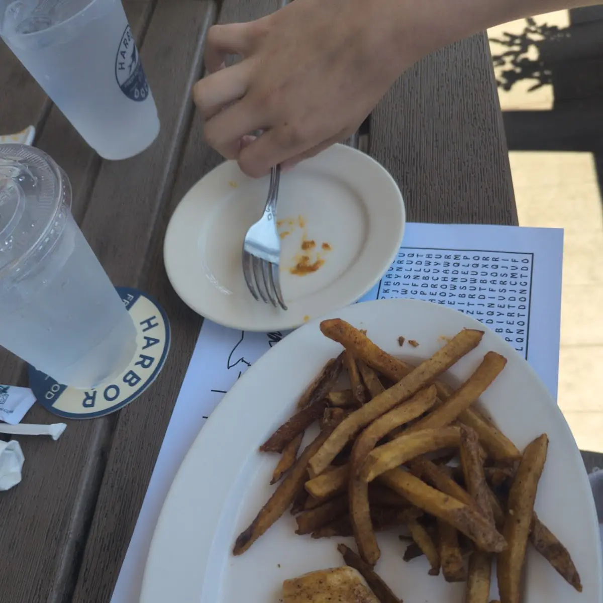 Lemon Pepper Fried Mullet Fingers
