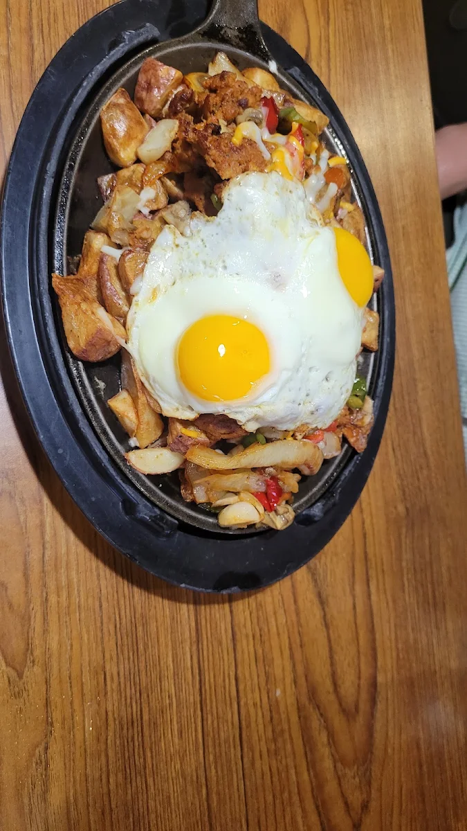 Cheddar Cheese Hash, Denny's