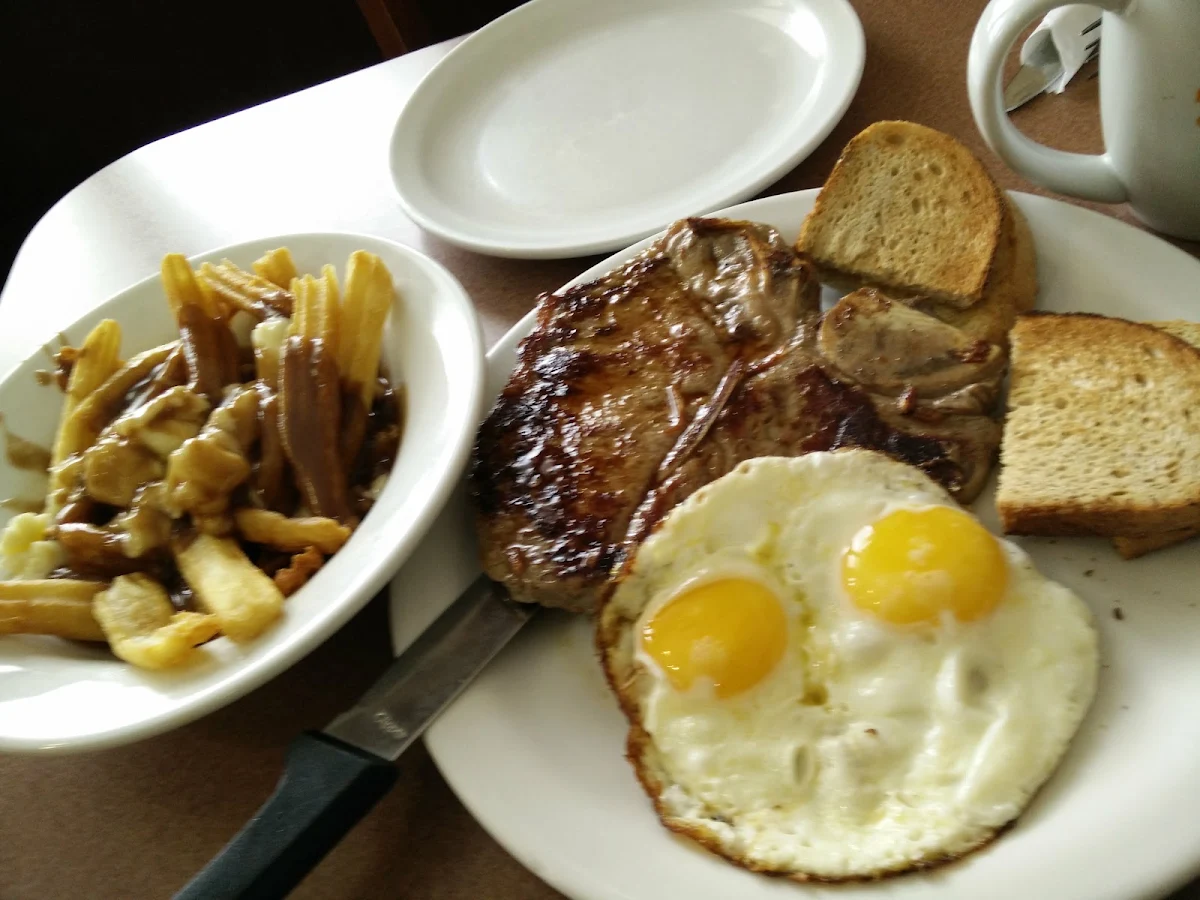 T-Bone Steak & Eggs, Denny's