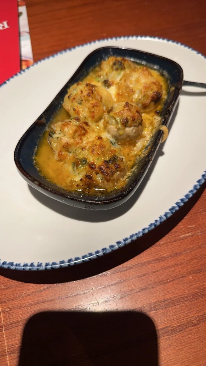 Seafood-Stuffed Mushrooms, Red Lobster