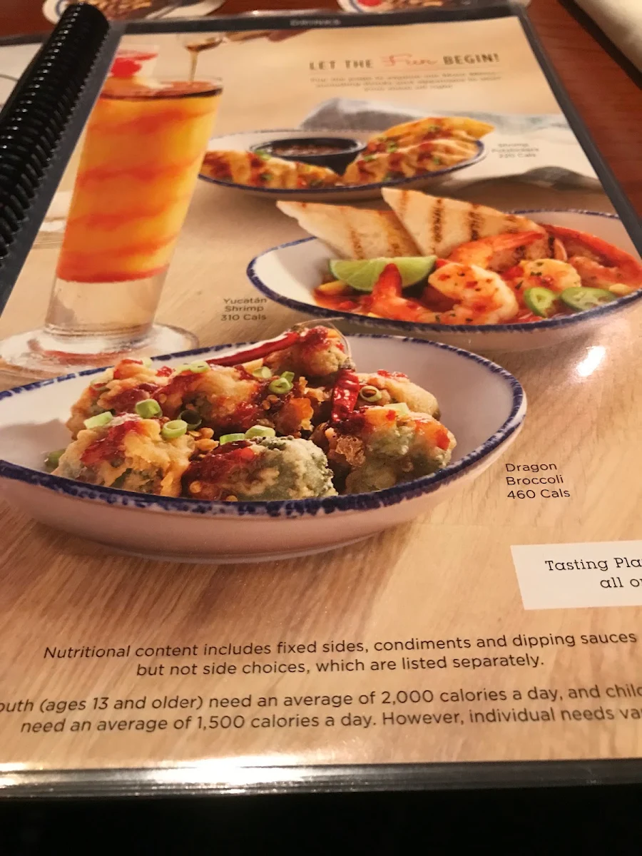 Seaside Shrimp Trio, Red Lobster