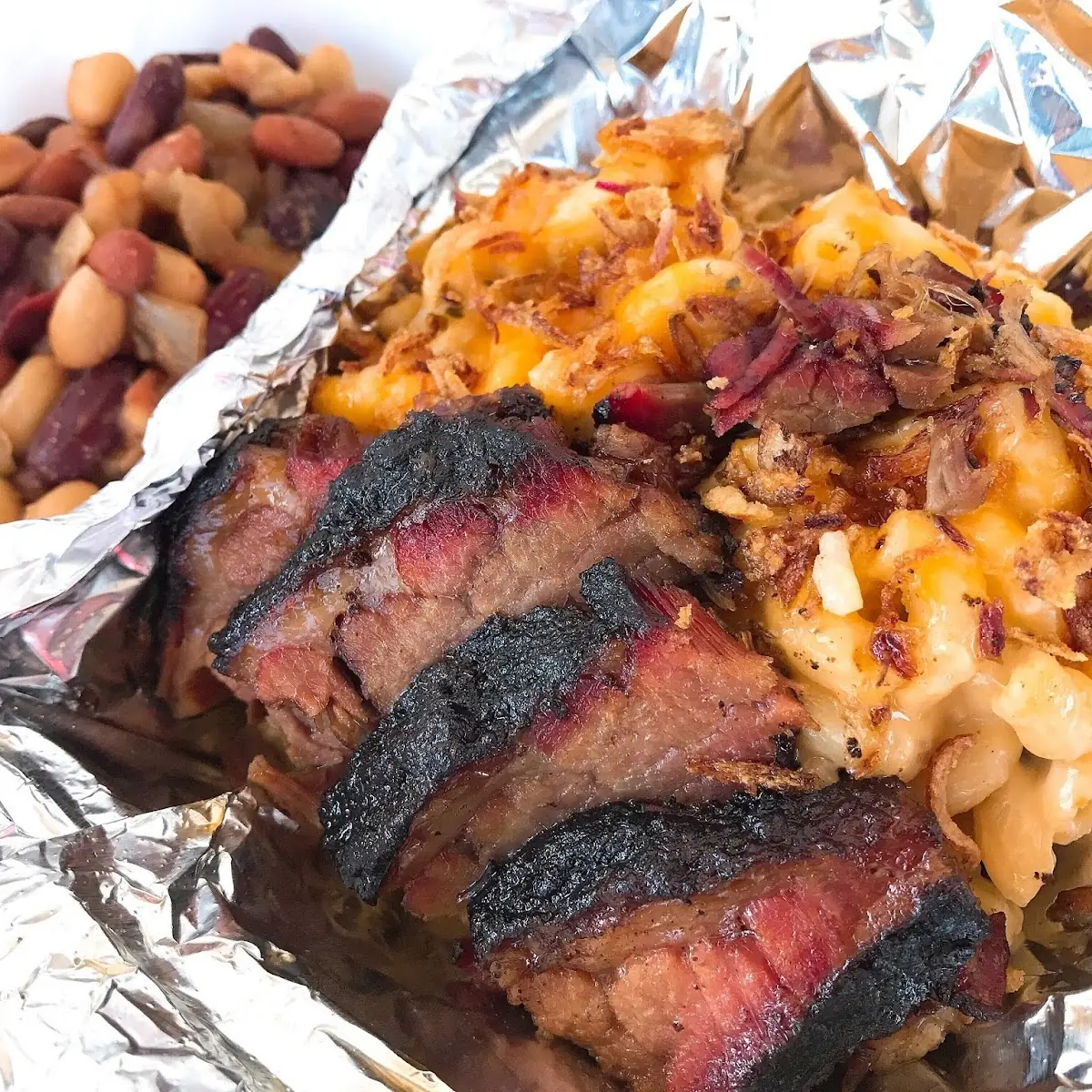 Mac & Cheese with Beef Brisket