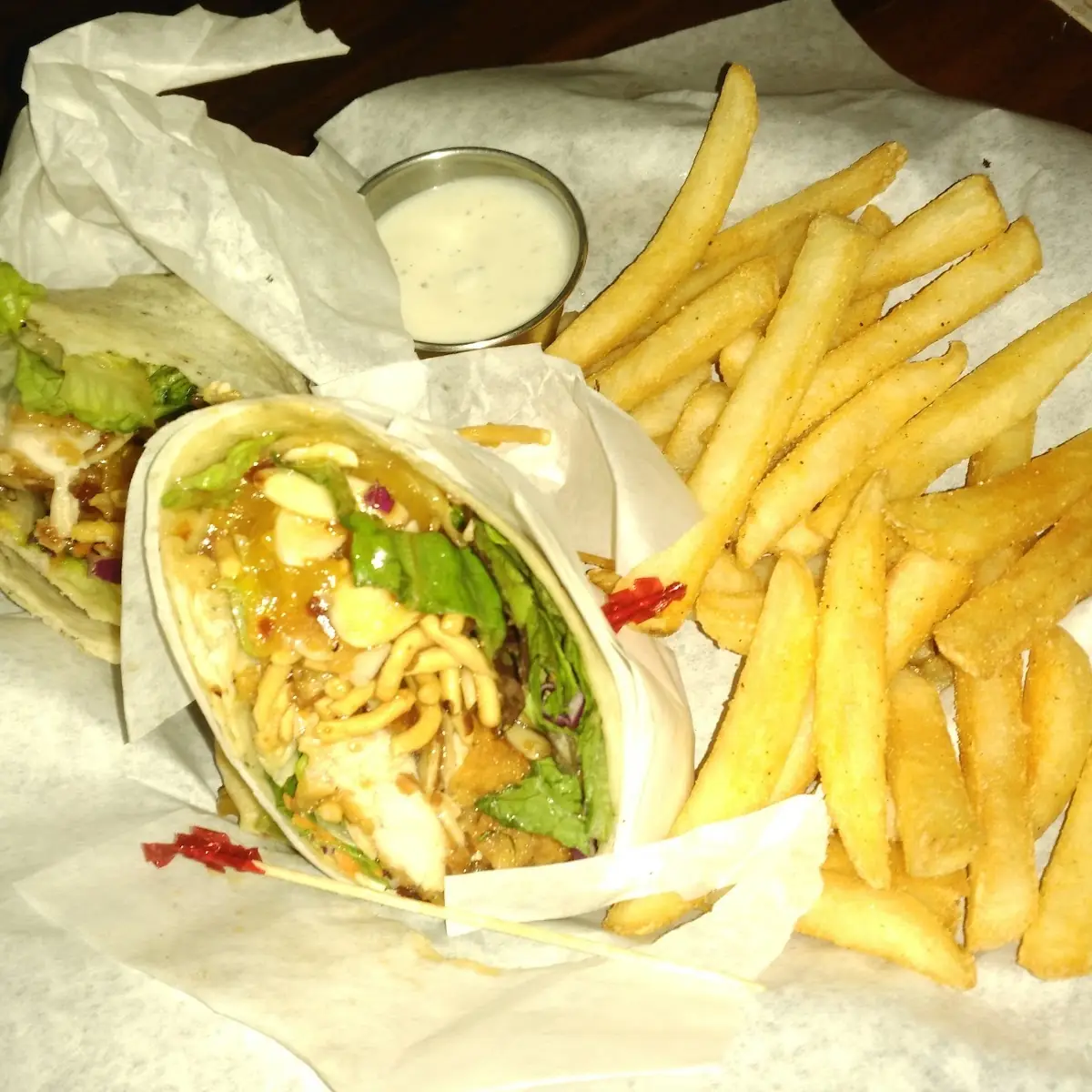 Asian Chicken Wrap