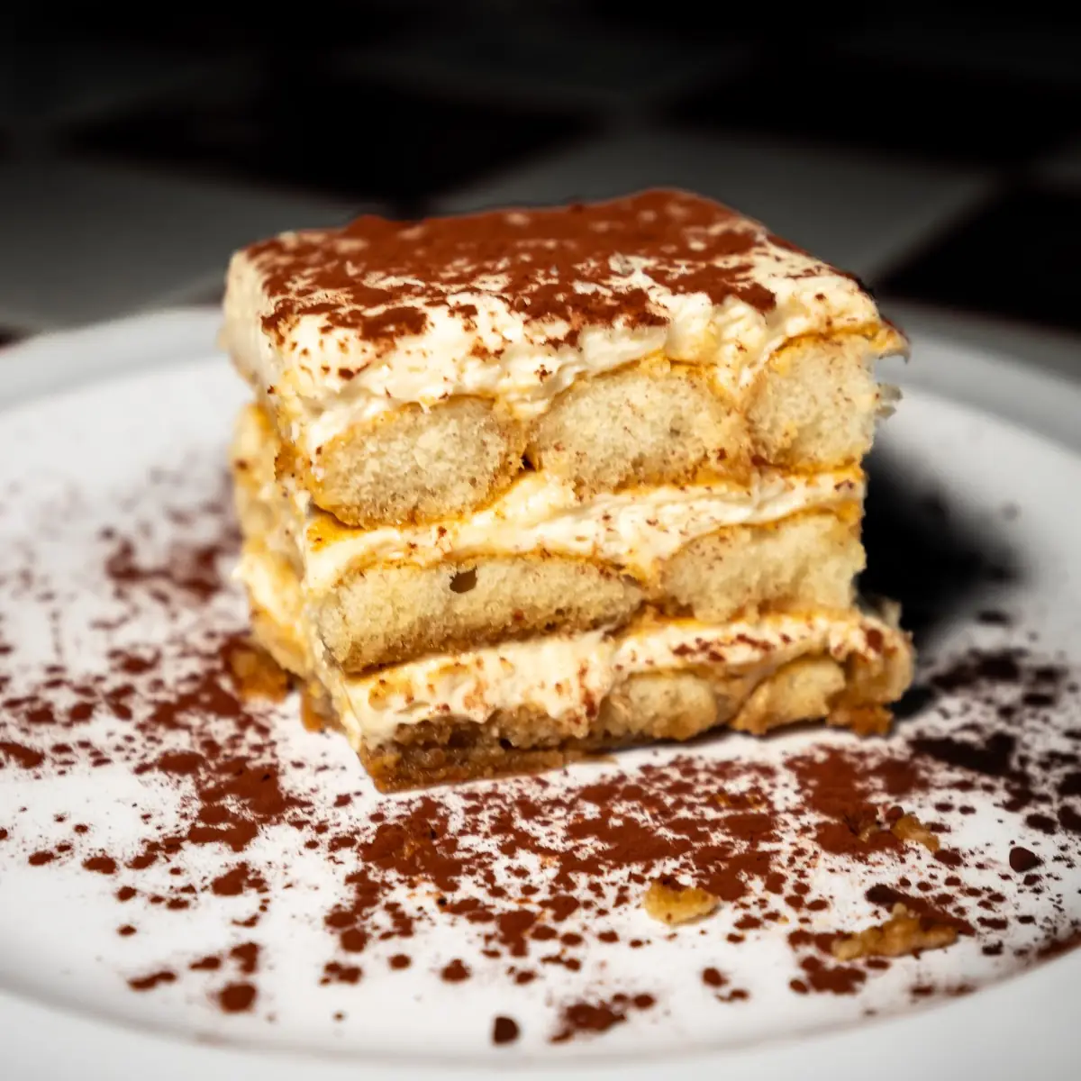 Tiramisu and Special Chocolate Martini