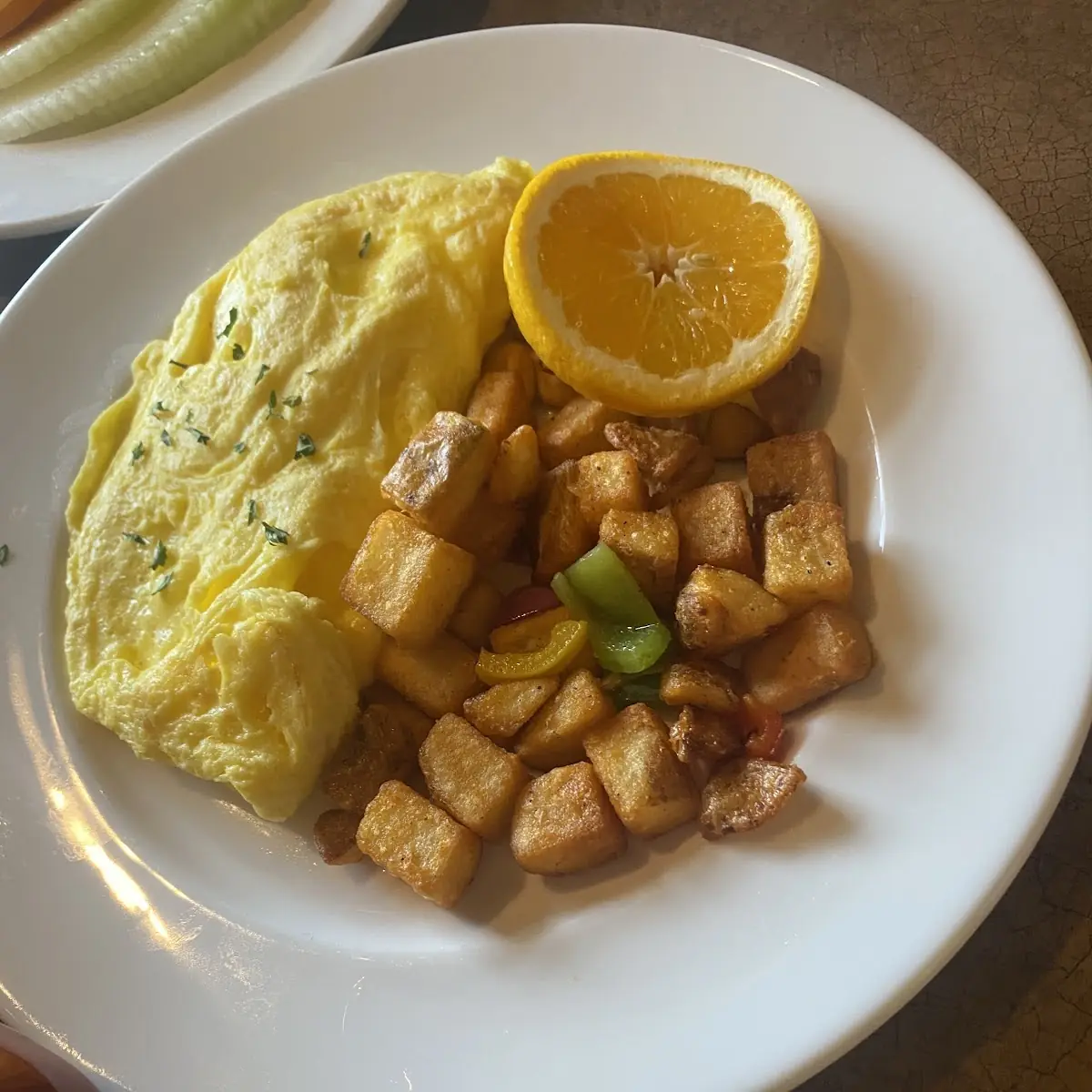 Scrambled Eggs and Potatoes