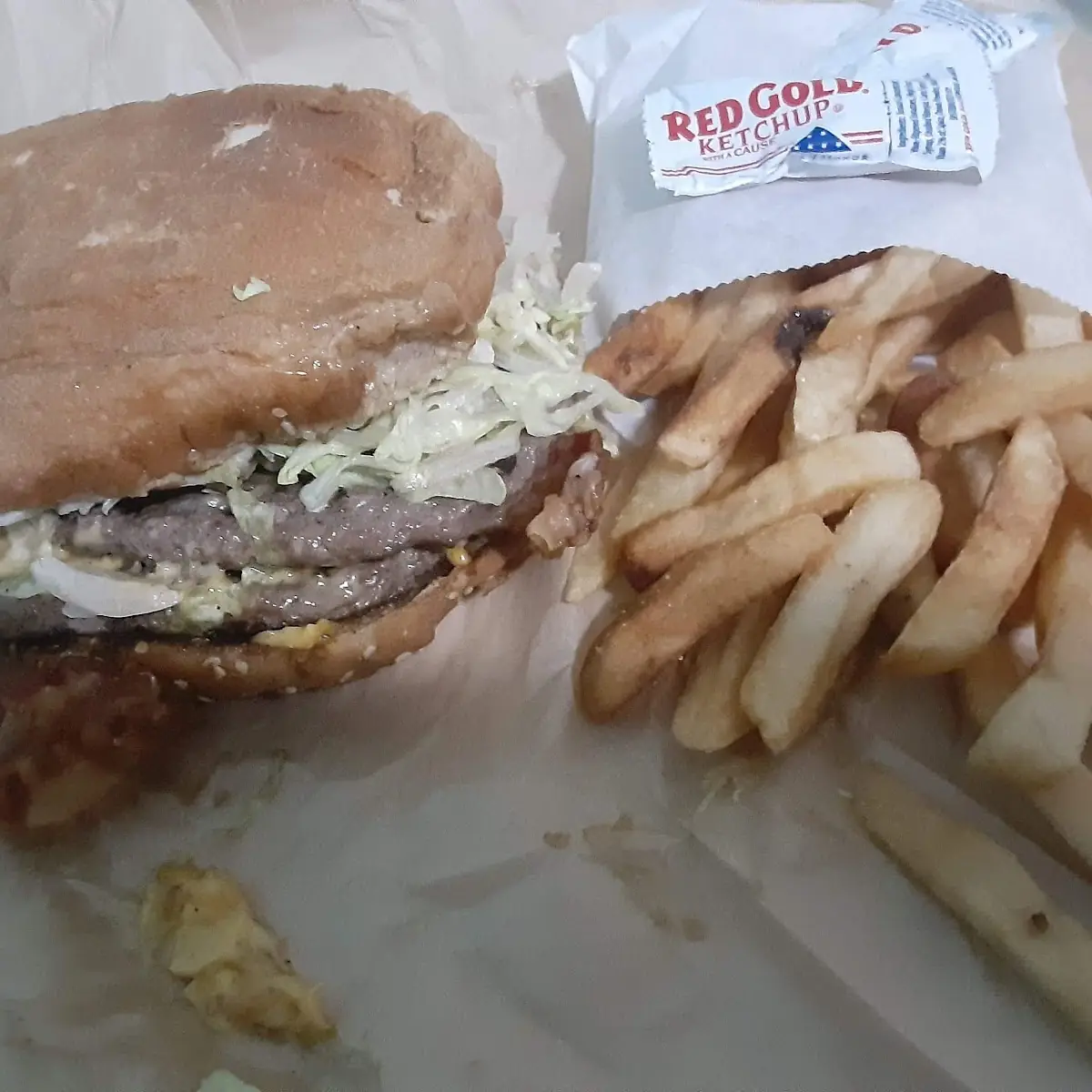Double Bacon Cheeseburger Combo