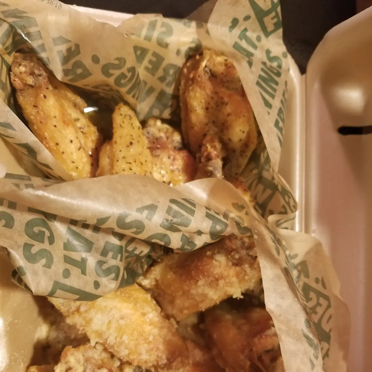 Lemon Pepper & Garlic Parmesan Wings