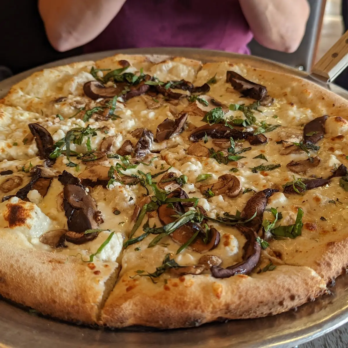 Mushroom Pizza