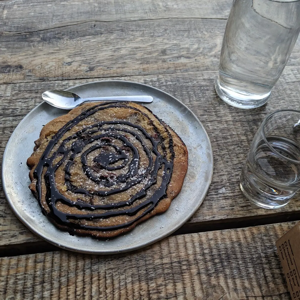 Wood Fired Giant Chocolate Chip Cookie