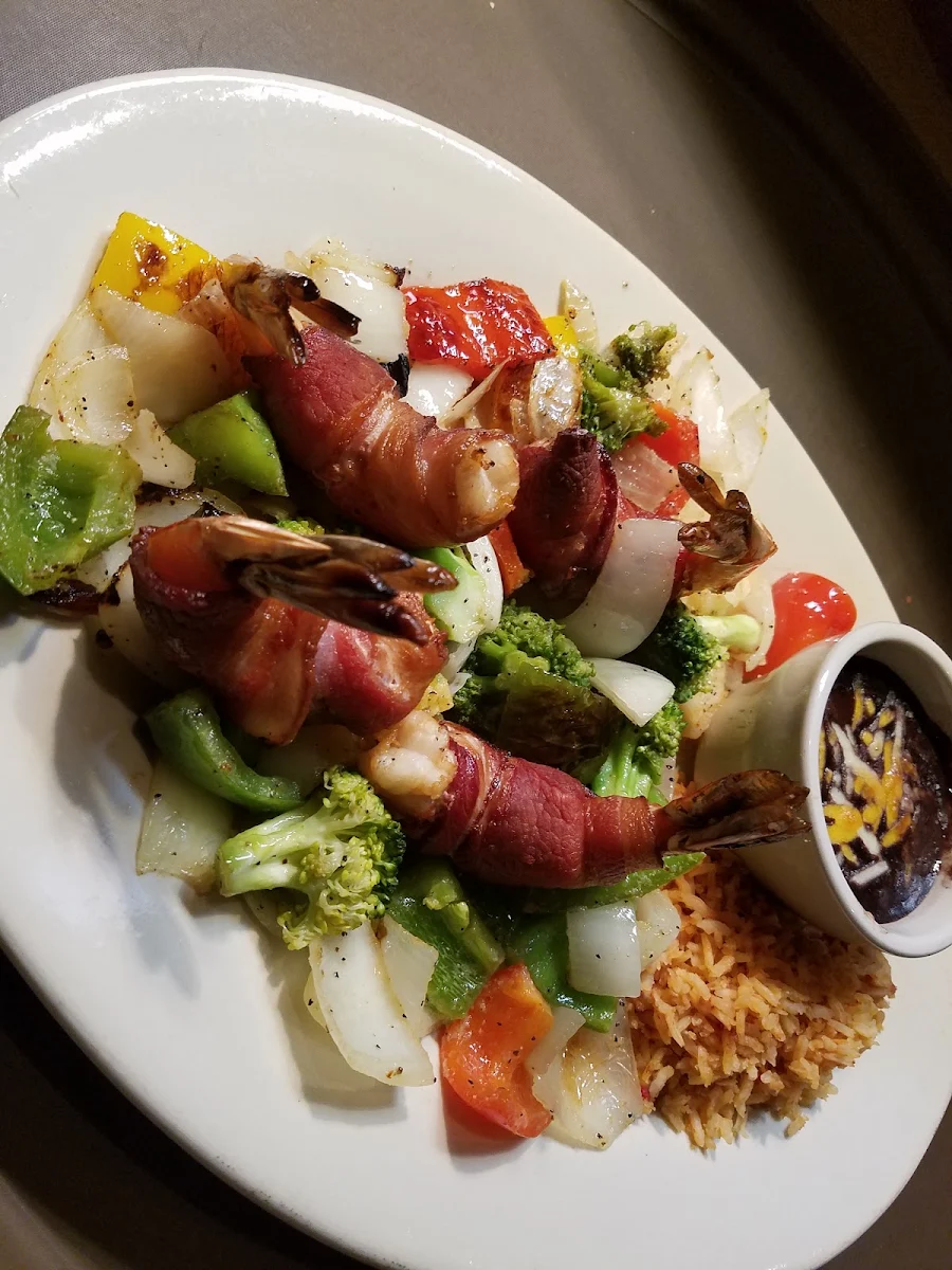 Jalisco Style Bacon Wrapped Shrimp