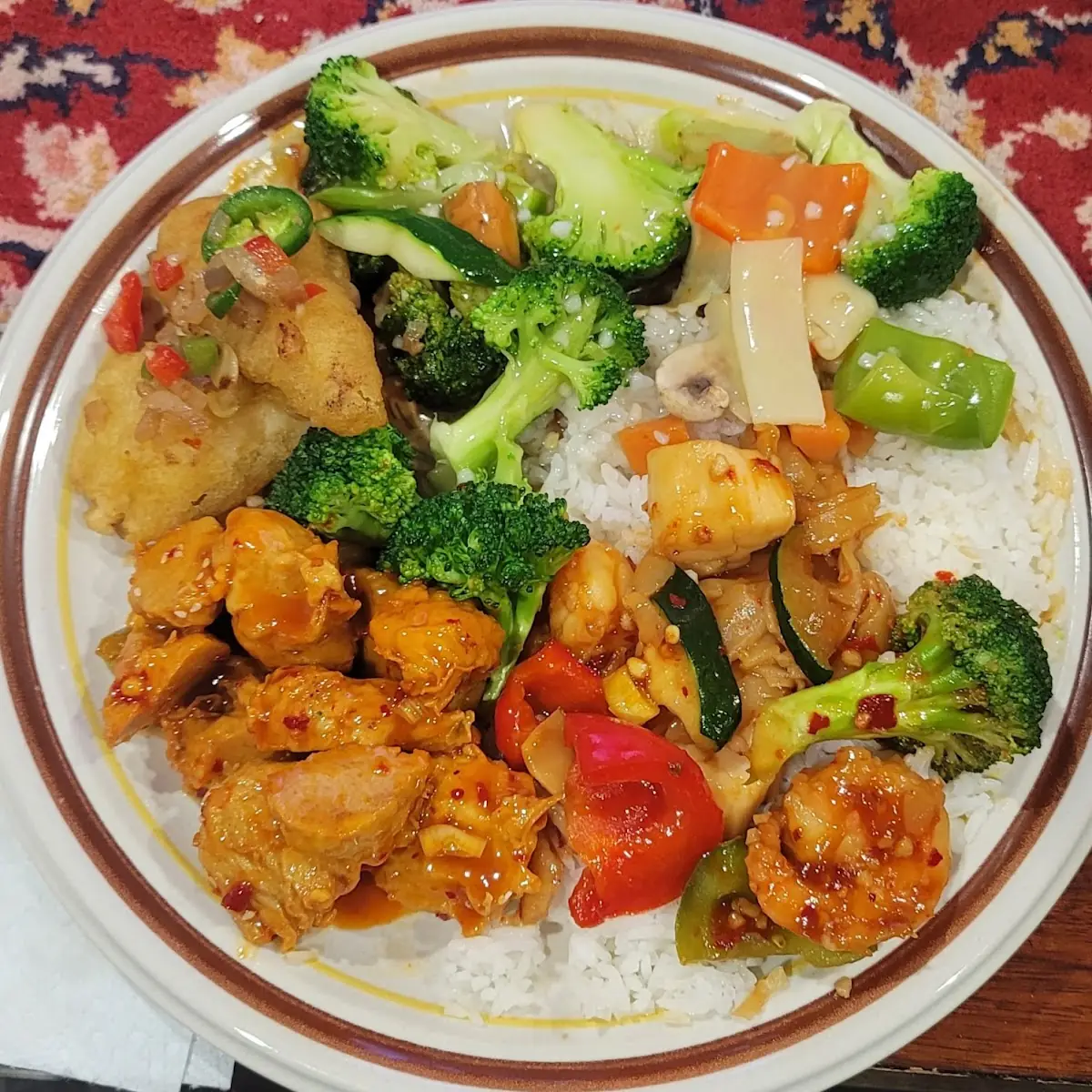 Chicken Steamed Veggies