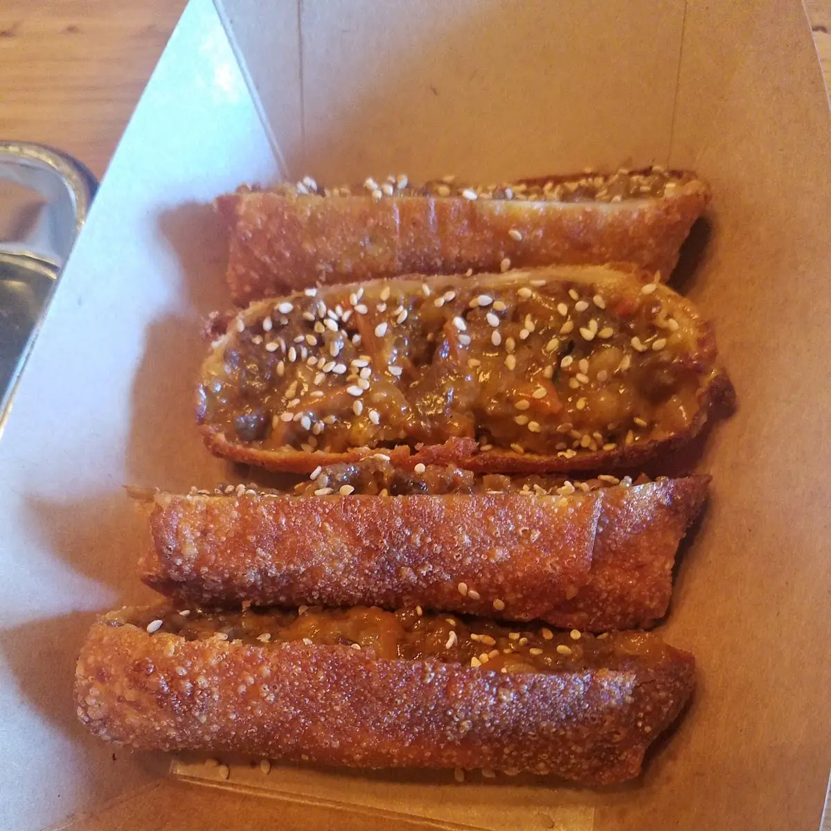 Philly Cheese Steak Egg Roll