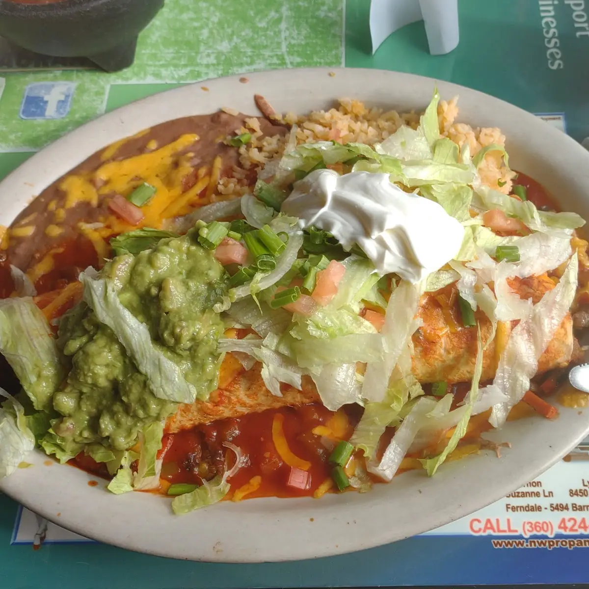 Carne Asada Burrito