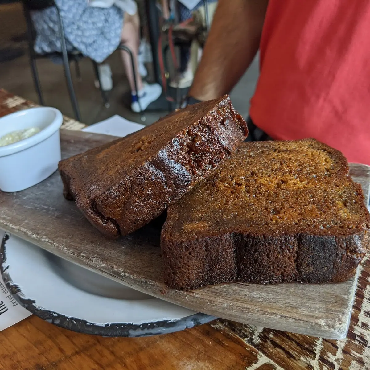Griddled Banana Bread