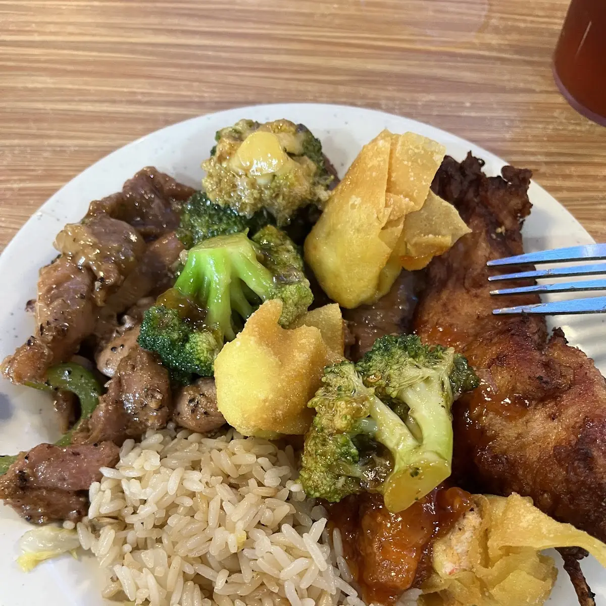 Roast Pork or Chicken w Broccoli