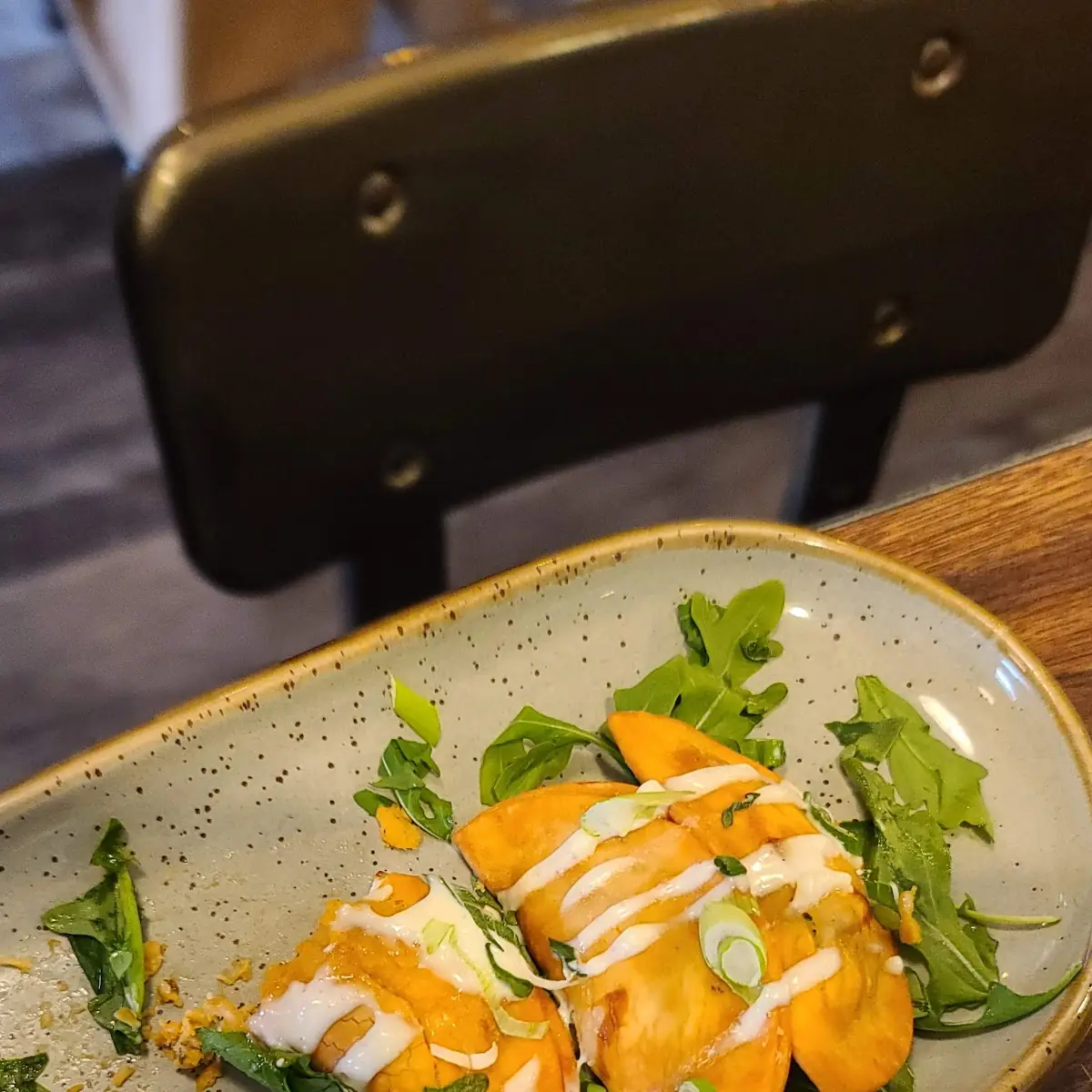Fried Buffalo Chicken Dumplings