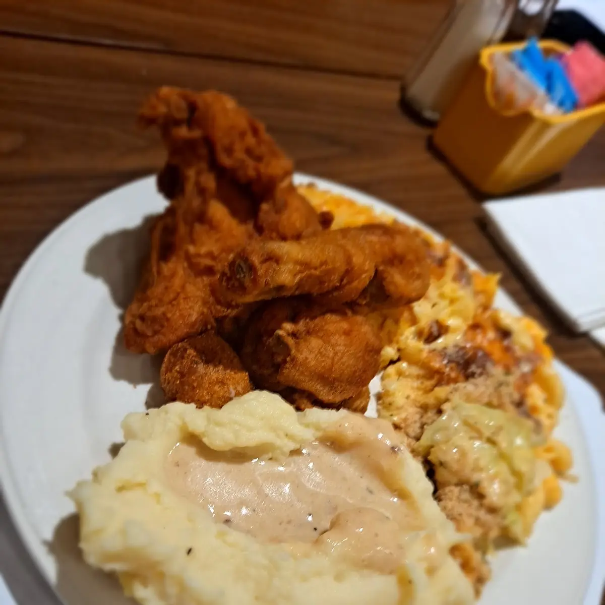 Mashed Potatoes and Chicken Gravy