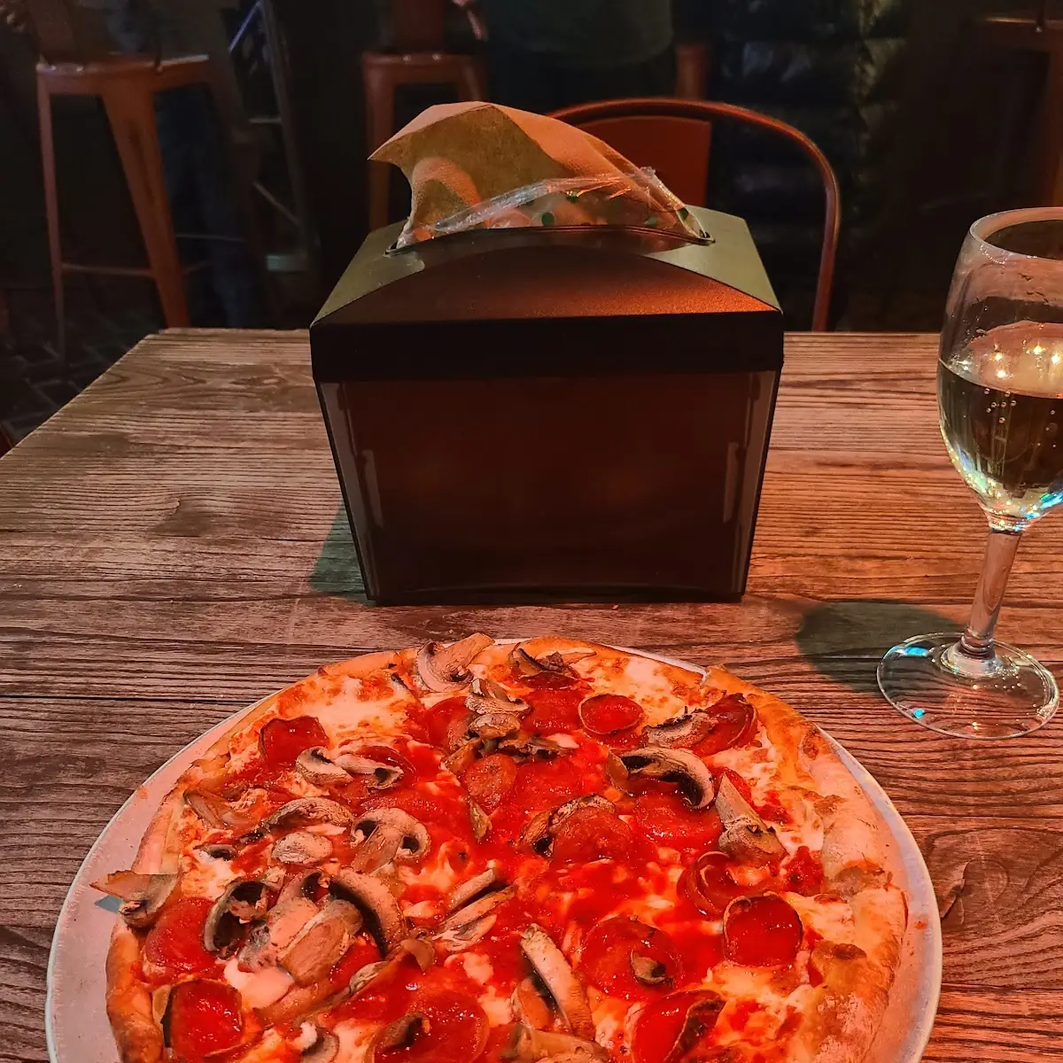 Pepperoni Mushroom Pizza