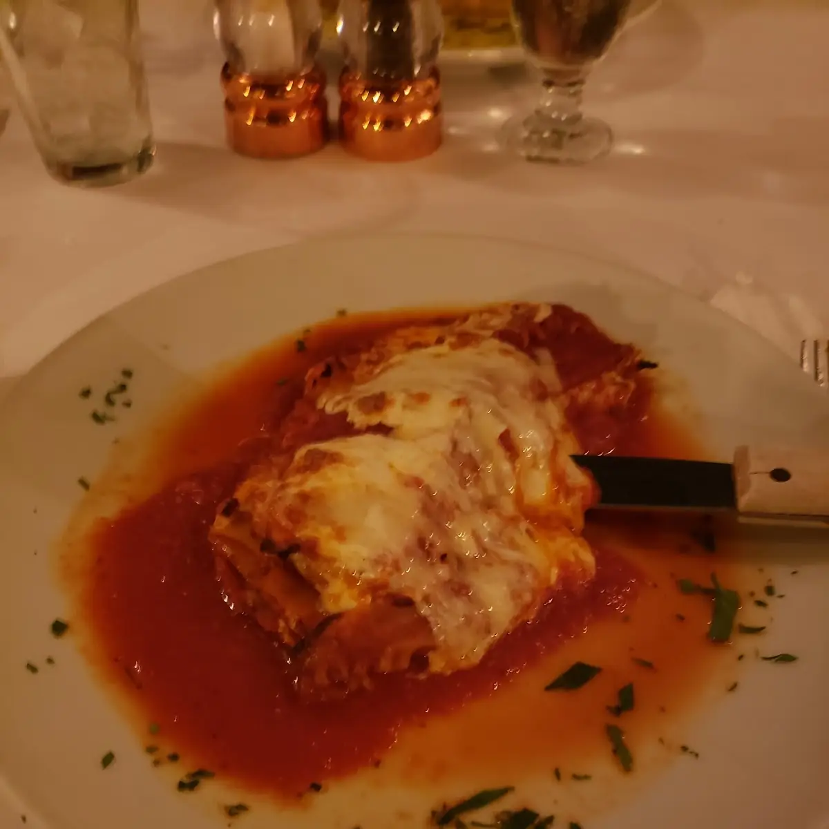 Veal Parmigiana