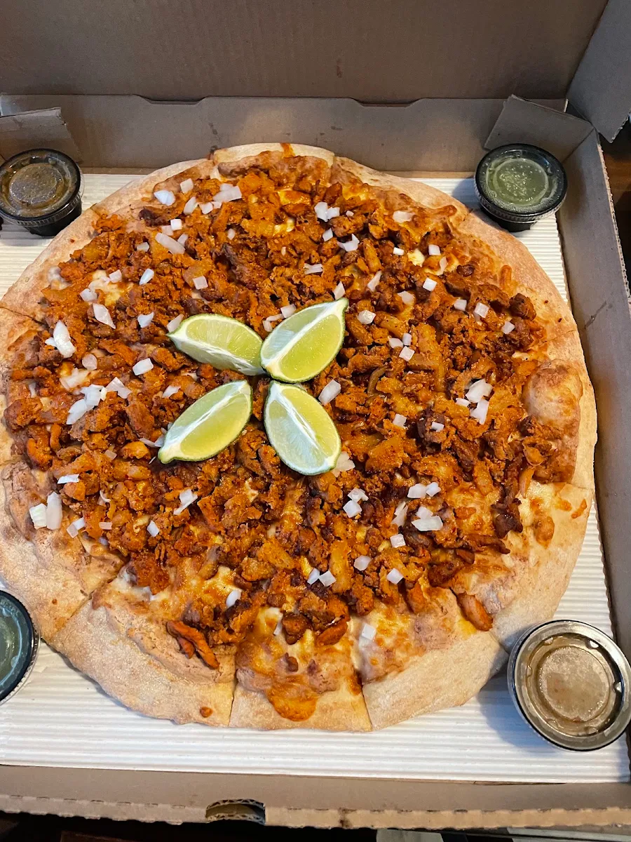 Pizza de Al Pastor