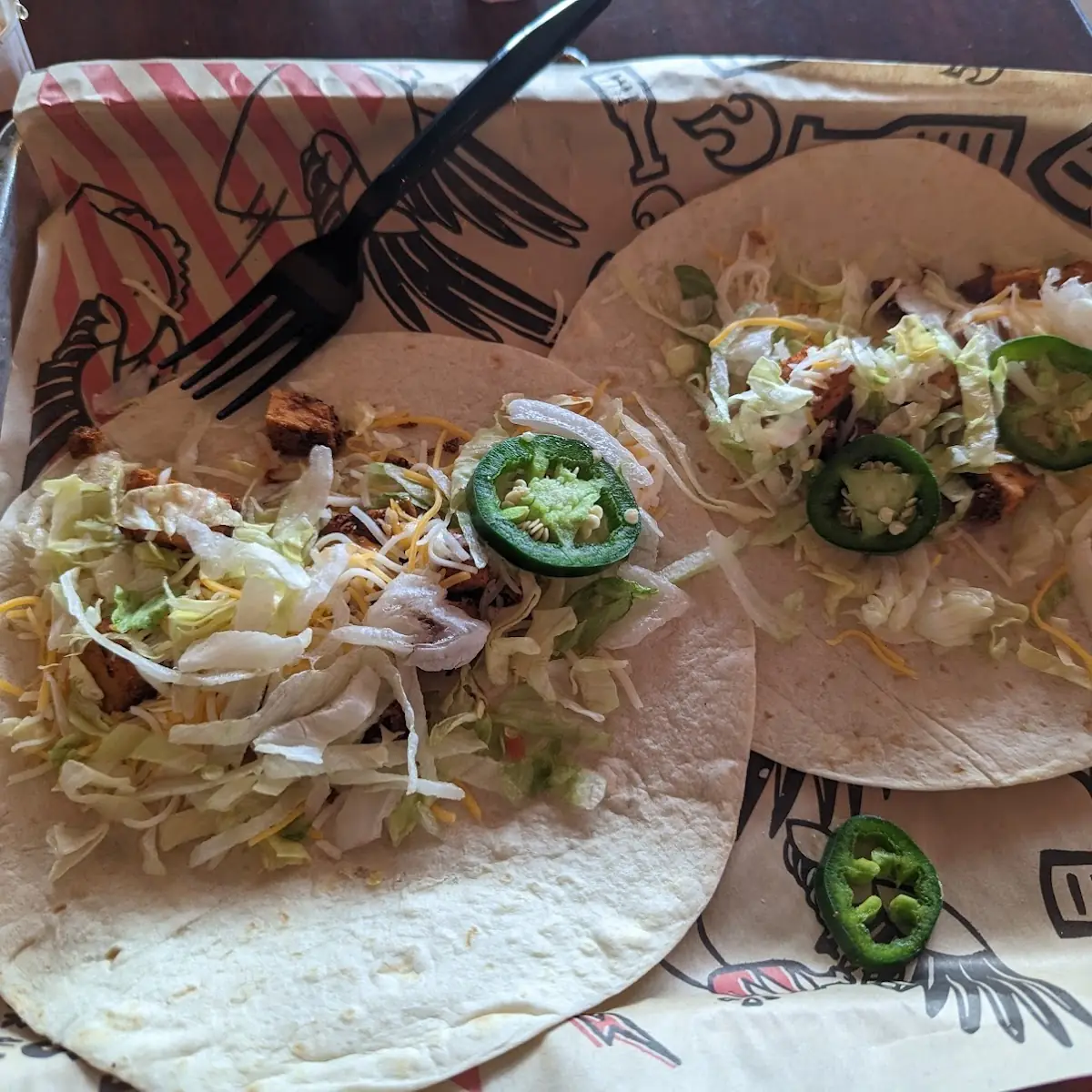 Not Much Chicken Tacos