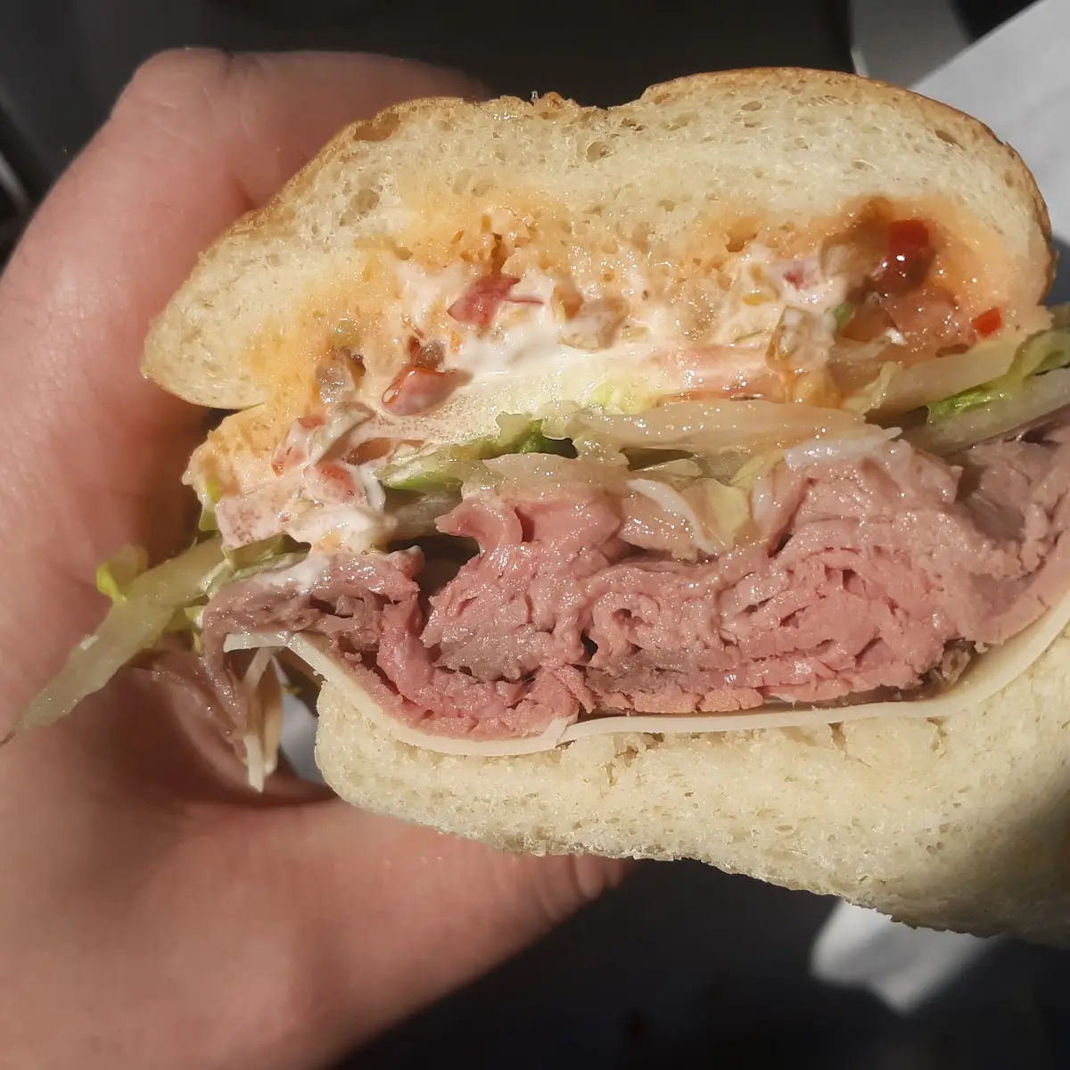 Roast Beef and Provolone