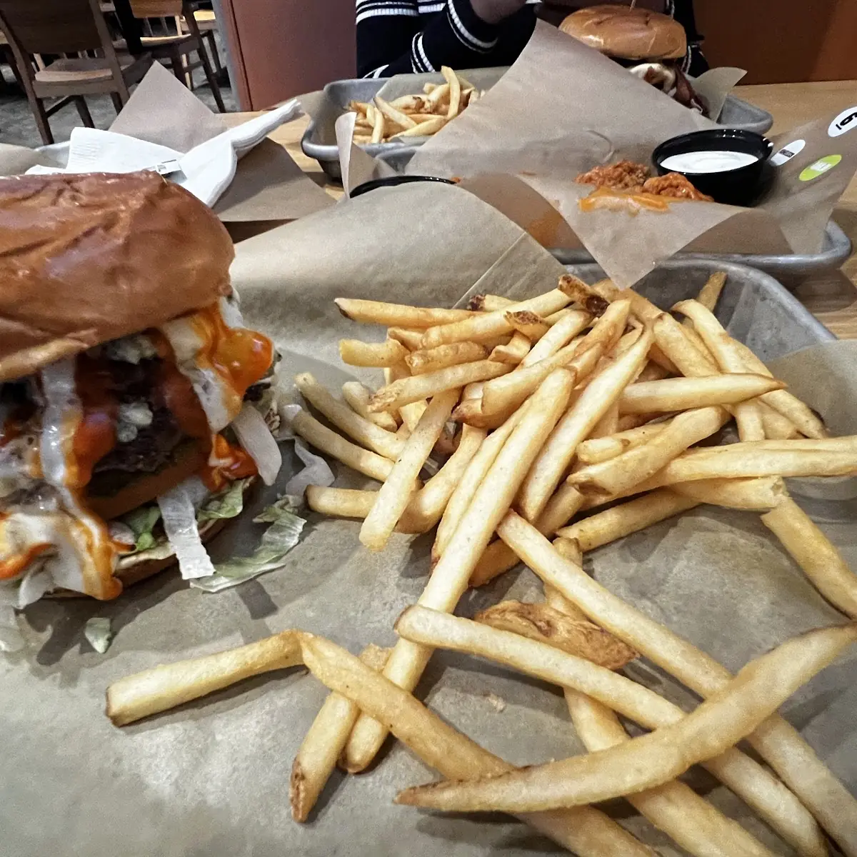 Cheese Curd Bacon Burger