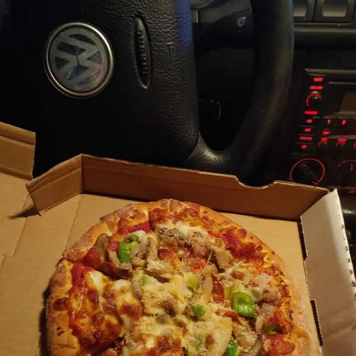 Pizza Carbonara Mediana