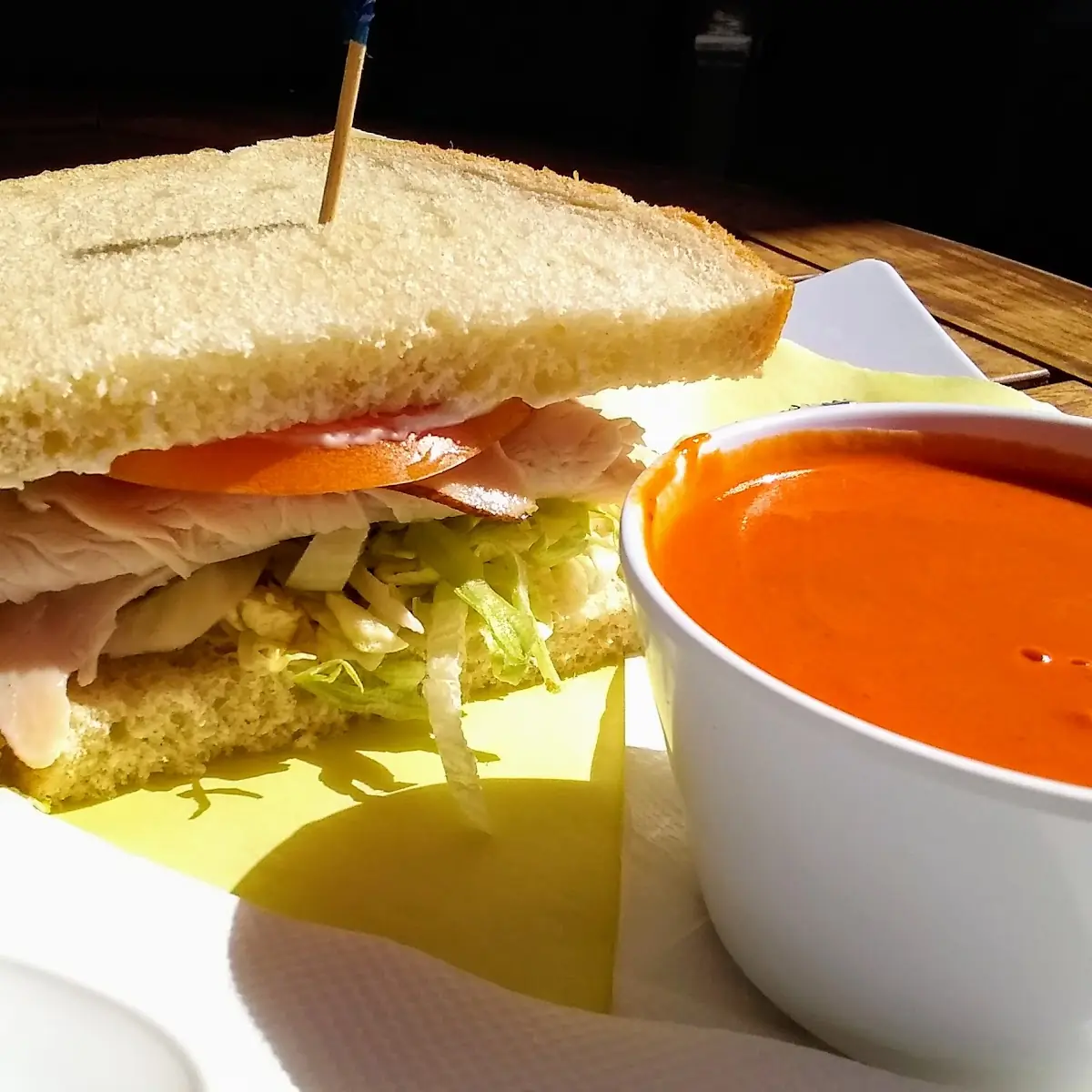 Half Turkey on Sourdough
