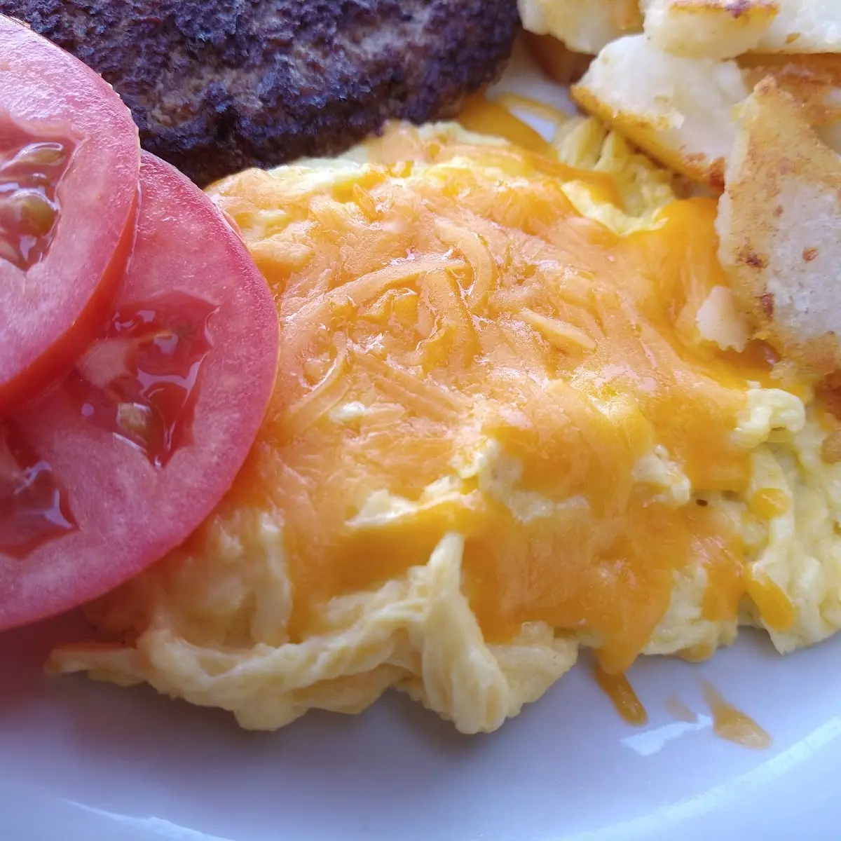 Beef Patty Breakfast